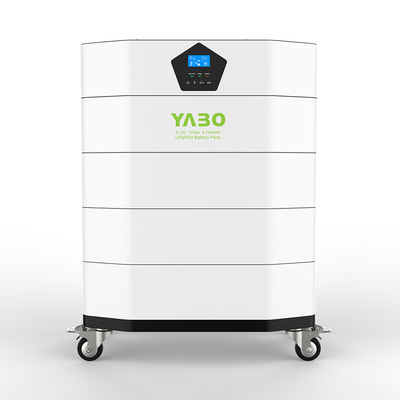 Batterie solaire du stockage 170ah 48v Lifepo4 de paquet empilable de batterie montée par support