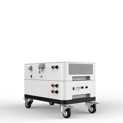 Enveloppe empilable en métal de la batterie 51.2V 100Ah de maison du stockage de l'énergie Lifepo4