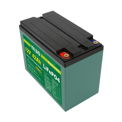 Paquet de batterie de l'enveloppe en plastique 12V 42Ah Lifepo4 avec 32700 6Ah la configuration des cellules 4S4P