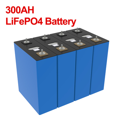 3.2V 300Ah Lifepo4 Cellule de batterie 4000 Cycle de vie Catégorie A Norme de niveau