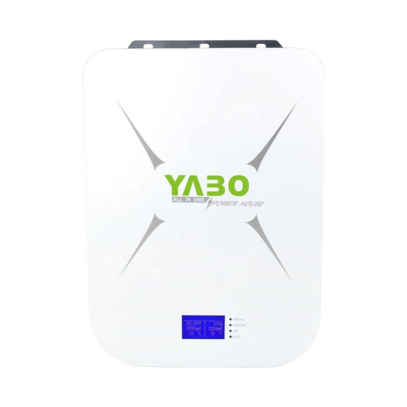 Accueil Batterie Lifepo4 Powerwall 5kw-48v Li Ion 100ah Réseau hybride de stockage d'énergie solaire