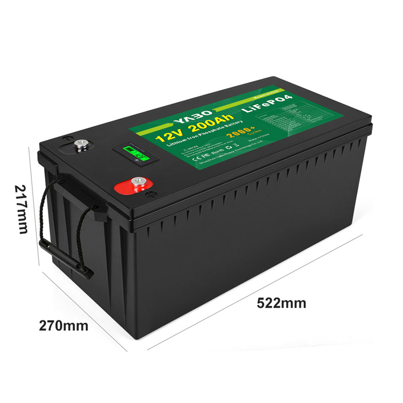 4S34P 32700 Batteries rechargeables au lithium-ion pour batterie du système solaire 12V 200Ah Lifepo4