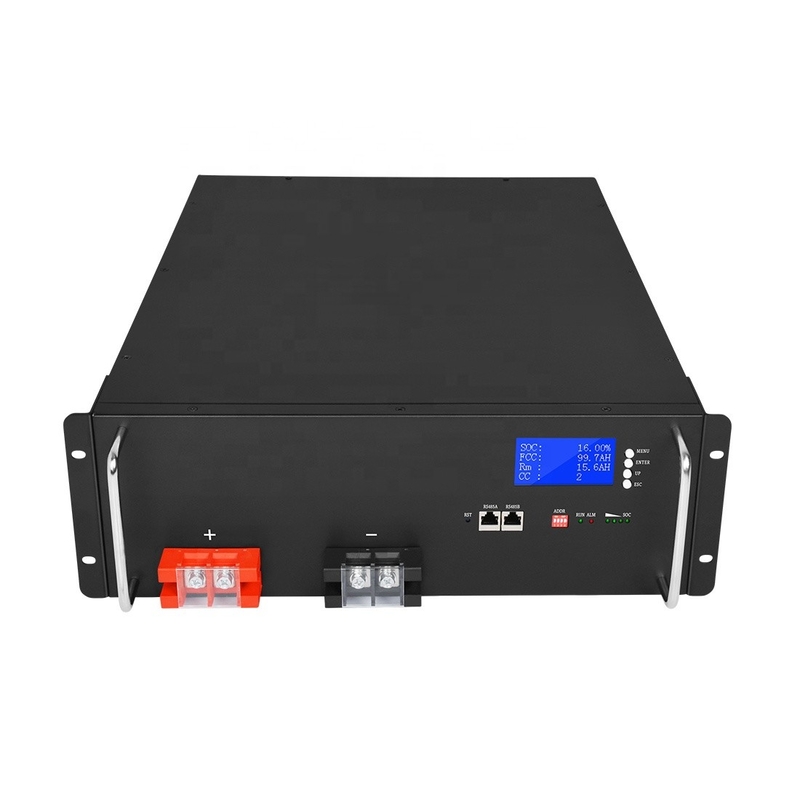 Batterie profonde du cycle 48V Lifepo4 pour le vélo électrique BMS Smart 100Ah YB-LF51100