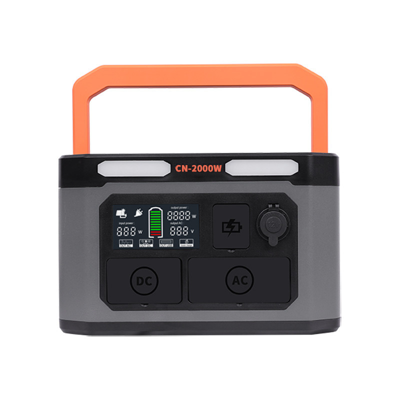 Centrale portative d'intérieur de lithium pour le talonnage rechargeable de Tesla 110V 220V 2000W