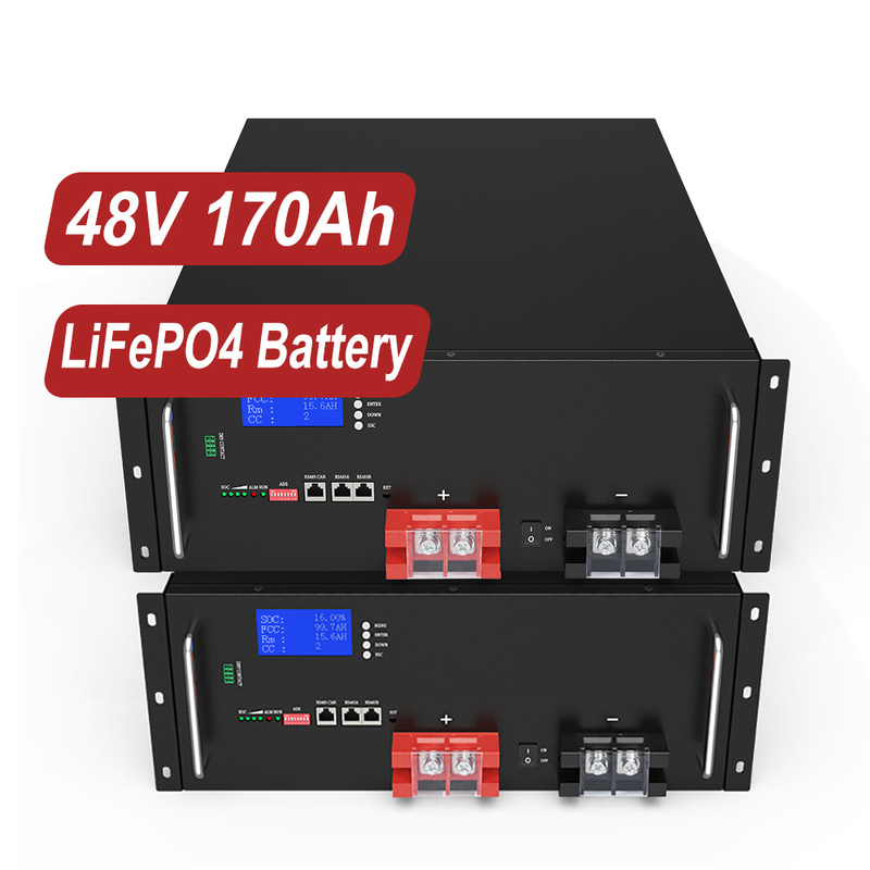 Paquets de batterie solaire de batterie au lithium prismatique des cellules de batterie 170Ah 48V d'OEM ODM 16S1P pour la station de base