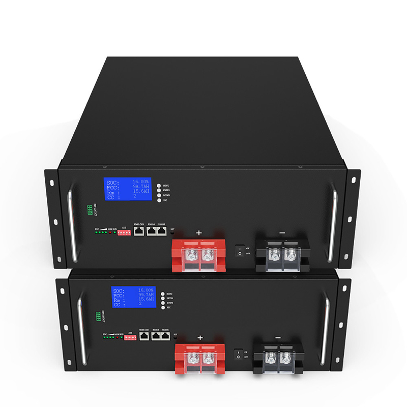 Home System Battery Pack Solar Lithium 51.2V LiFePO4 170Ah Batteries au lithium pour systèmes solaires 48V